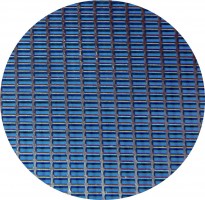 Langlloch (R 3,9x4,5) 0,5 x 400 x 500 mm Alu Lochgitter