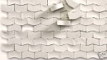 10.000 Keramik Pflastersteine betongrau Typ W 1:87 Juweela