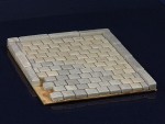 1.000 Keramik Pflastersteine Granit quadratisch 1:35 / 32