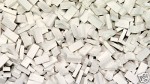 1.000 Keramik Ziegelsteine kalk weiß, 1:35 von Juweela
