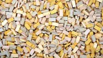 5.000 Keramik Ziegelsteine gelb mix 1:72 von Juweela