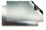 Stahl Weißblech verzinnt seidenmatt 272 x 450 mm, 0,17 mm